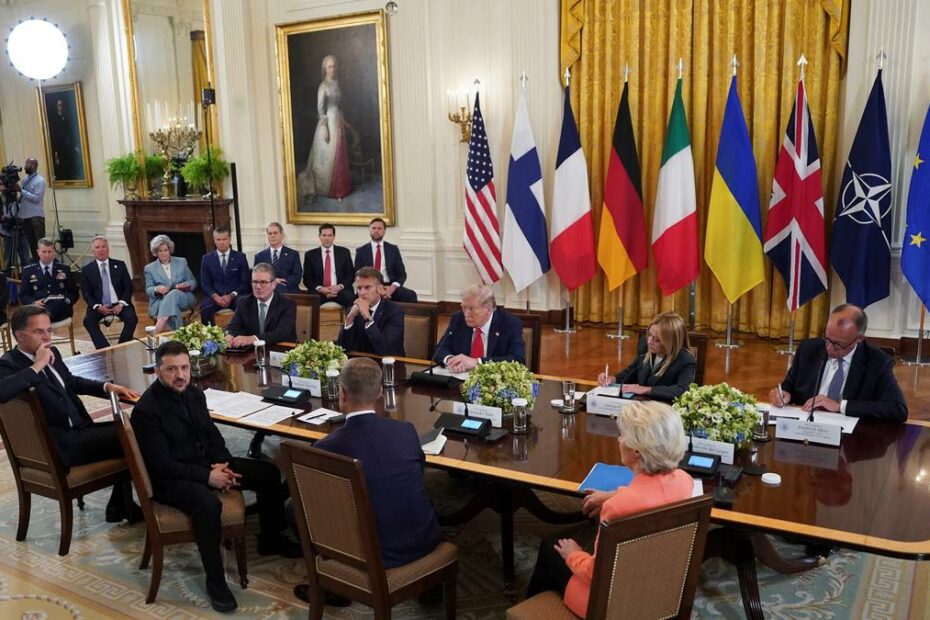 Zelenskyy, Trump express hope for trilateral talks with Putin to bring end to Russia-Ukraine war