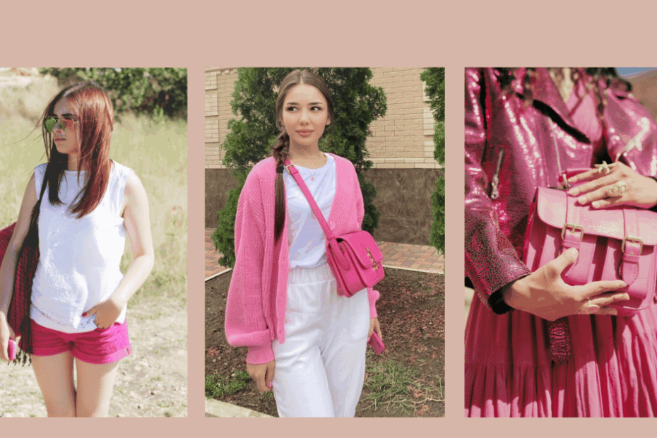 15 Pink Bag Outfit Ideas For Women To Make A Statement - Glowalley