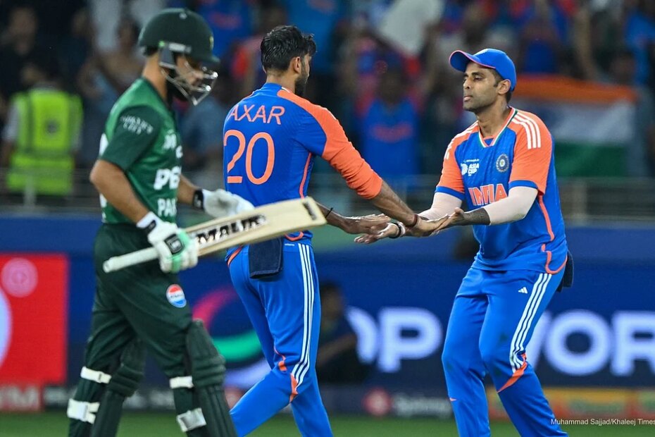 Asia Cup in Dubai: India require 147 to win in high-stakes final clash with Pakistan