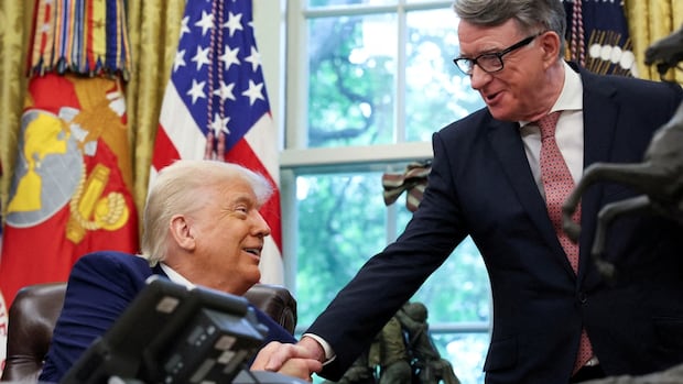 Britain's ambassador to U.S., longtime friend of Jeffrey Epstein, relieved of duties | CBC News