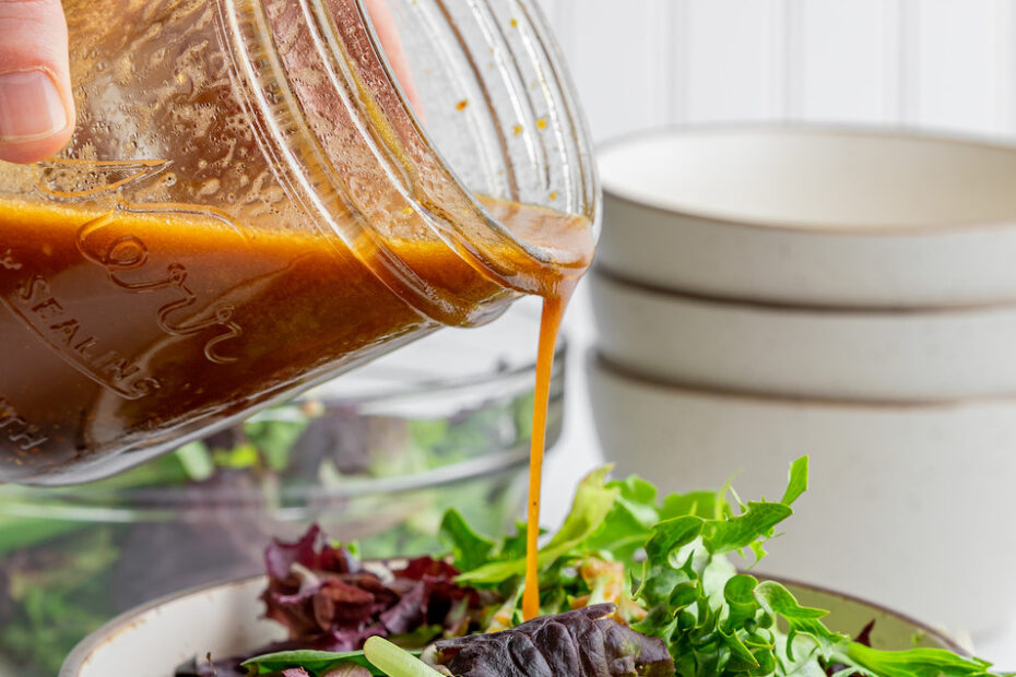 Easiest Balsamic Dressing Recipe | Elizabeth Rider