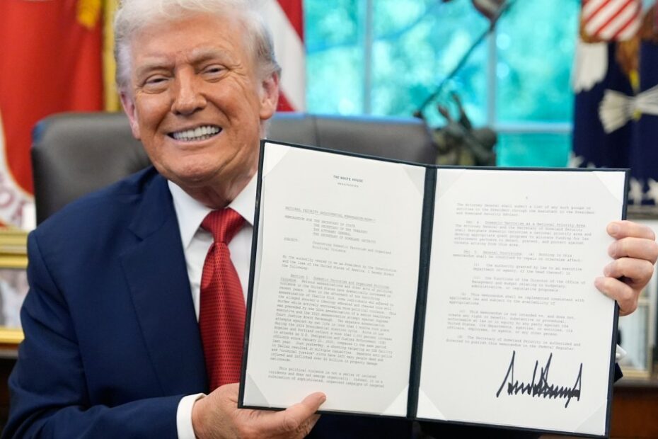"Extremely disturbing": What does Trump's "antifa" executive order actually do?