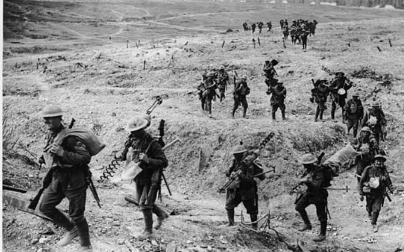 Solders during World War I.