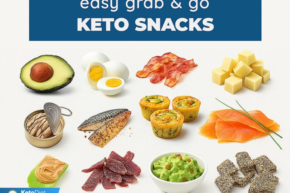 Grab & Go Keto Snacks: 25+ Quick, High-Protein Ideas | KetoDiet Blog