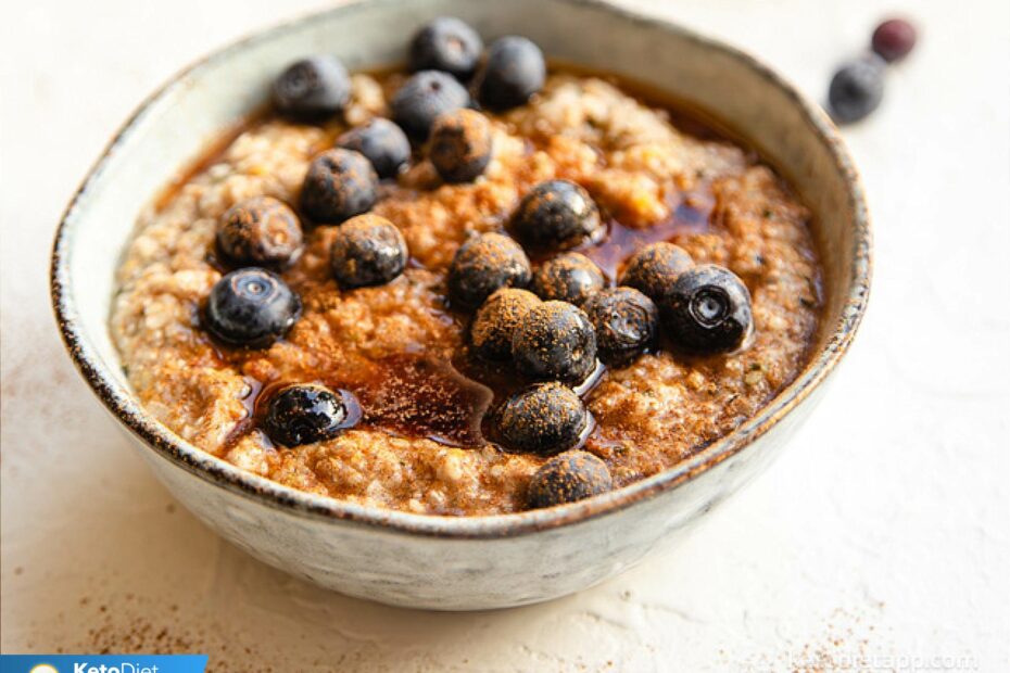 High-Protein Keto Oatmeal | KetoDiet Blog