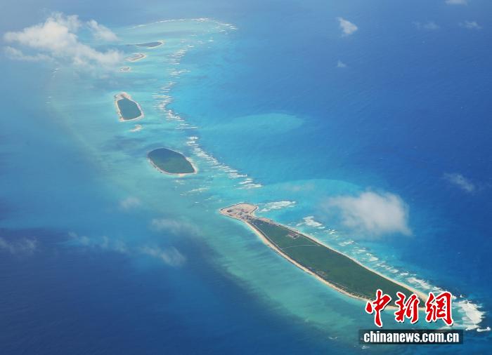 File photo: Scenic view of the South China Sea. Photo/Visual China Group