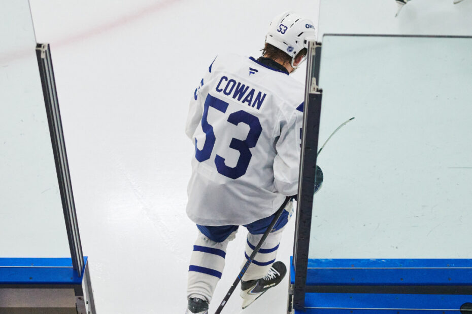 'It's insane': Easton Cowan forcing Maple Leafs into tricky decision