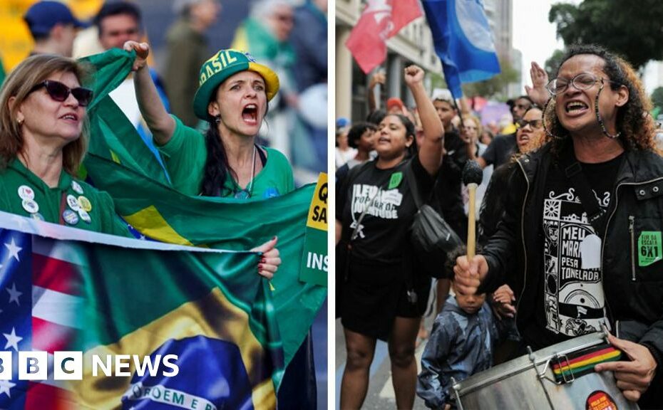 Jair Bolsonaro: How the former president's coup trial has divided Brazil