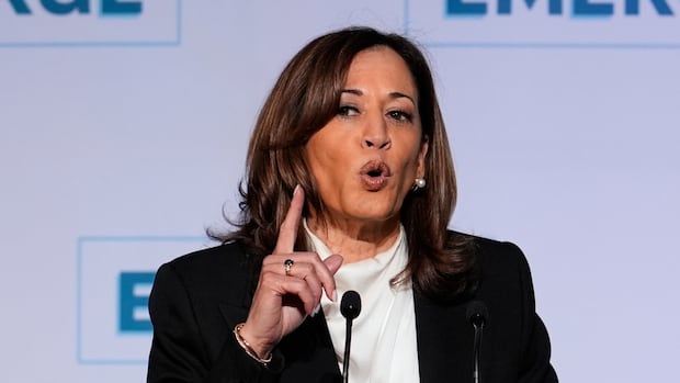 Kamala Harris defends Biden's abilities in new book, but says his re-election was ill-advised | CBC News