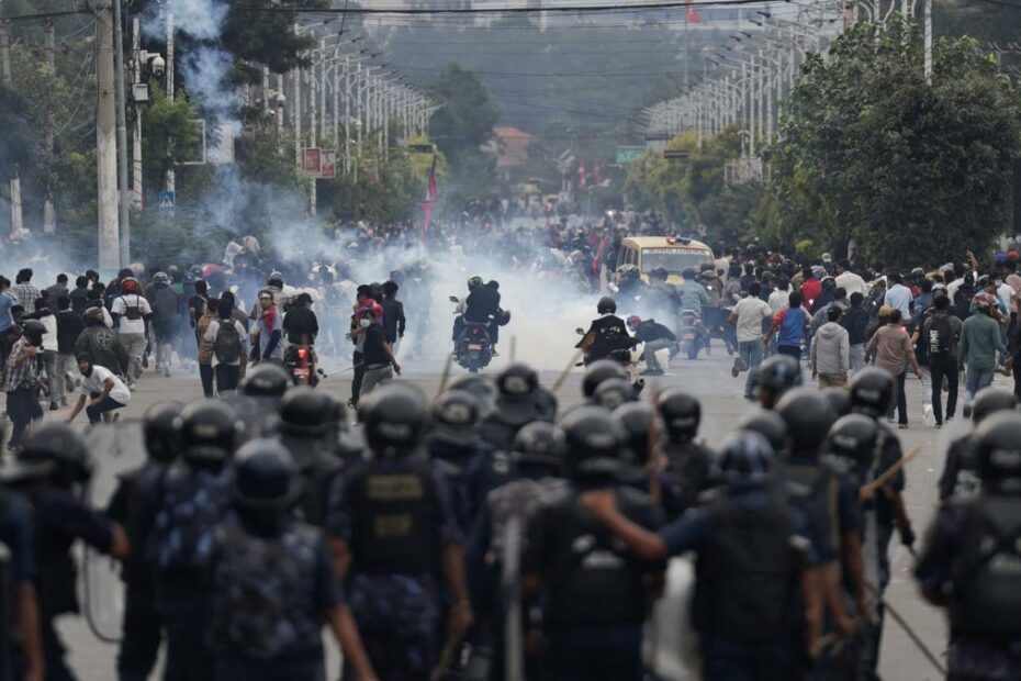 Nepal Gen Z protest: Thousands hit the streets in Kathmandu over corruption and government social media ban