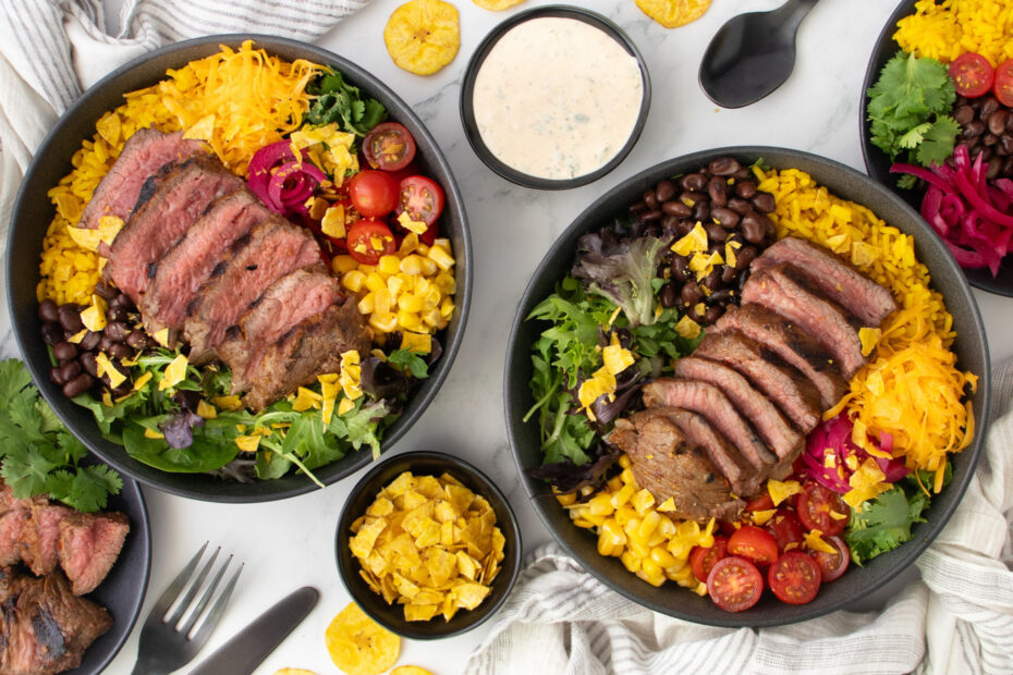 Our Adobo Ranch Steak Taco Bowl Recipe Is Bold With Tex-Mex Flavors - Chowhound