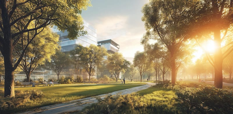 South Glilot parklands credit: Mazor First Architects and Planners