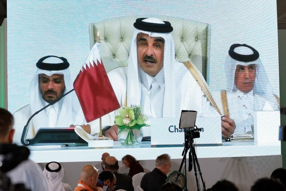 Qatar’s Emir accuses Israel of working to ‘ensure Gaza is no longer livable’