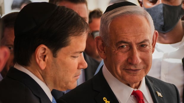 Rubio visits Israel in wake of Qatar attack as Israeli strikes intensify in northern Gaza | CBC News