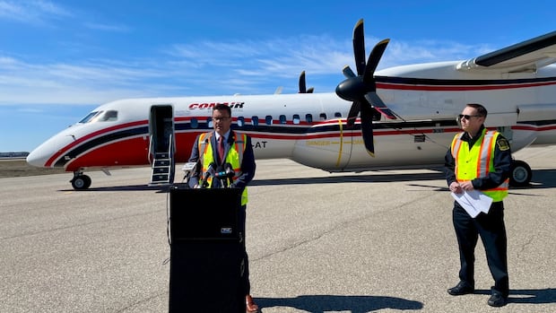 Sask. government paid $100M too much for new firefighting planes, B.C.-based manufacturer says | CBC News