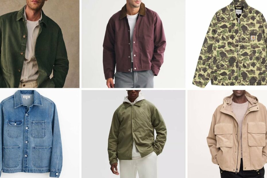 20 men's fall jackets for 2025