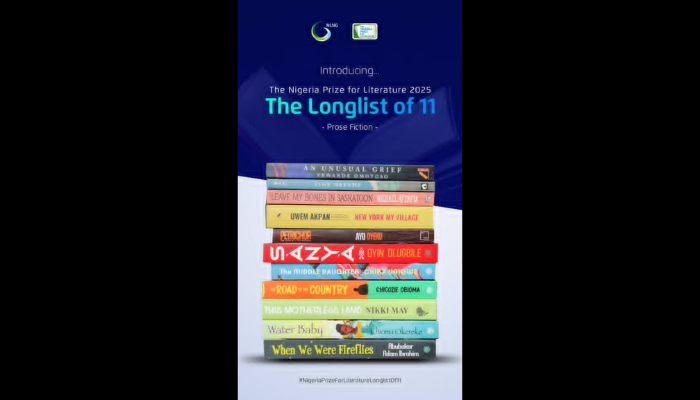 Power-packed longlist of 11 for the 2025 Nigeria Prize for Literature