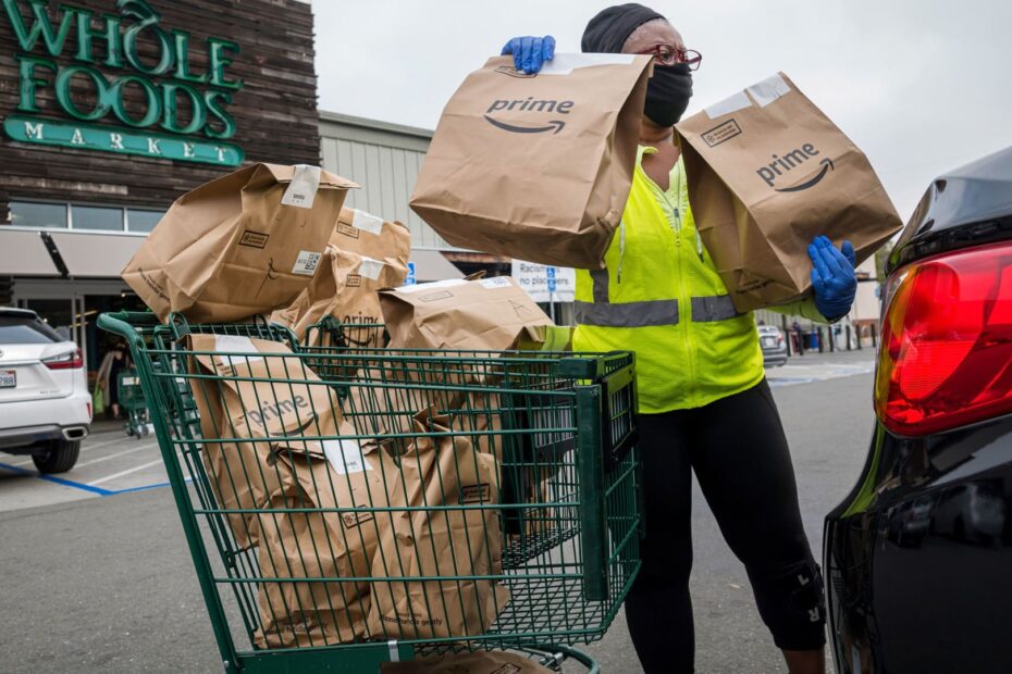The rewards and risks of Amazon's push to add fresh groceries to same-day delivery