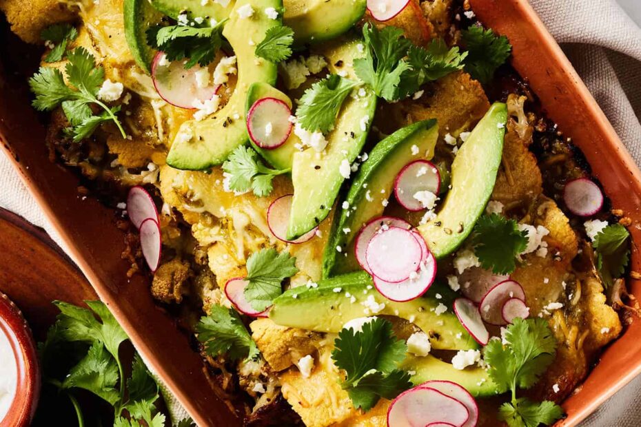 These zesty enchiladas verdes are a hit with my whole family