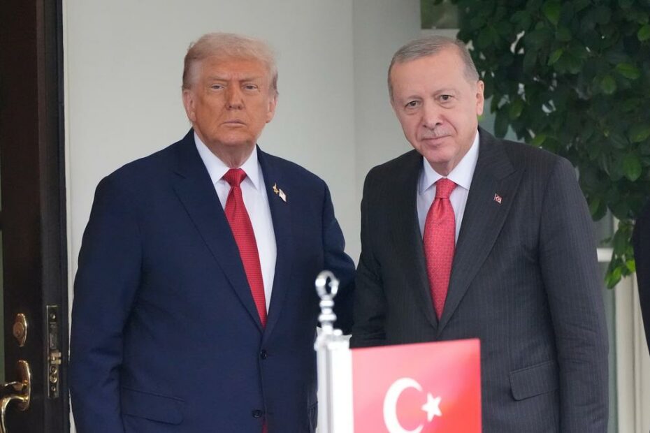 Trump hosts Turkiye's Erdogan at U.S. considers lifting a ban on F-35 sales to NATO ally