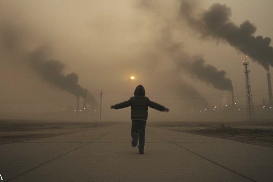 Air Pollution Damages Children's Eyesight