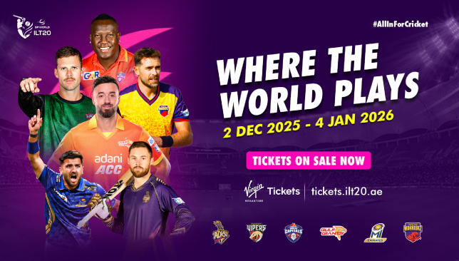 Cricket news: ILT20 Season 4 match tickets go on sale - Sport360 News