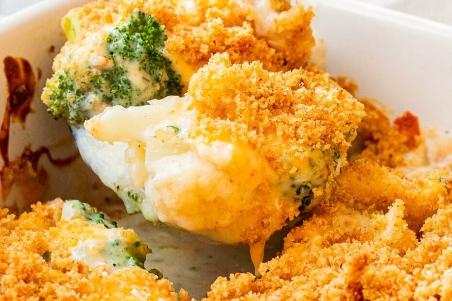 Easy Broccoli Cauliflower Casserole