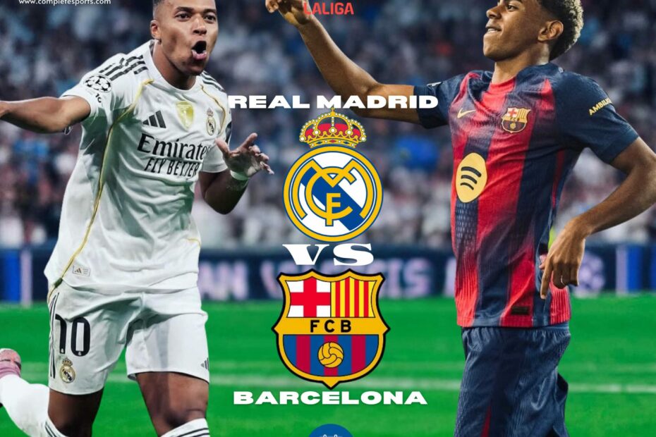 Real Madrid vs Barcelona El Clasico 2025 match preview
