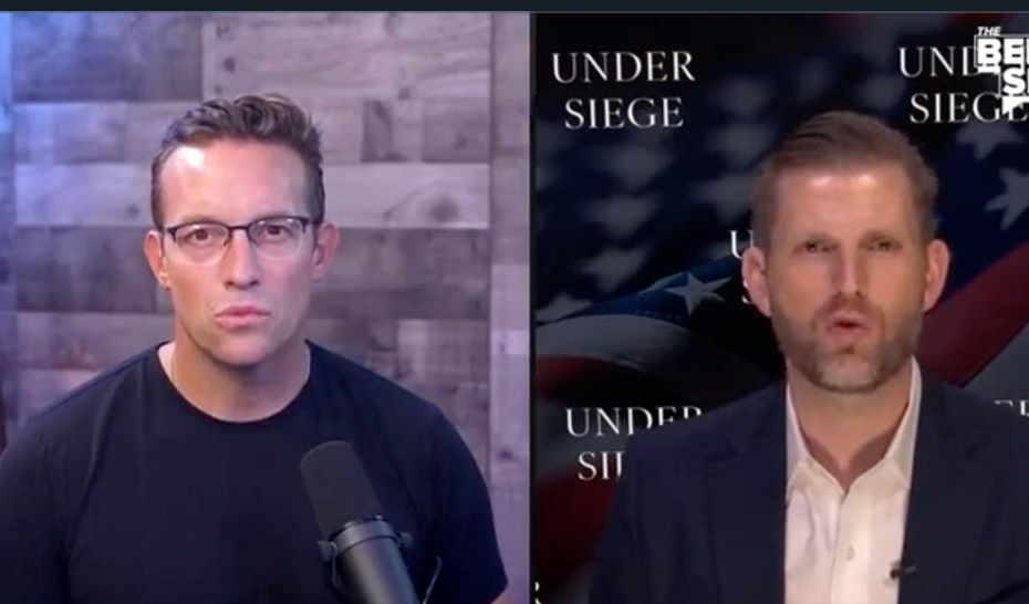 Eric Trump's Daddy Saved God And Jesus And Your Daddy Didn't