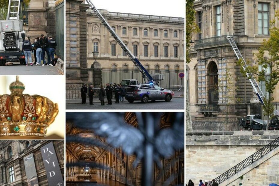 Furto clamoroso al Louvre: rubati i gioielli di Napoleone. Usato un montacarichi, panico fra i visitatori - Notizie - Ansa.it