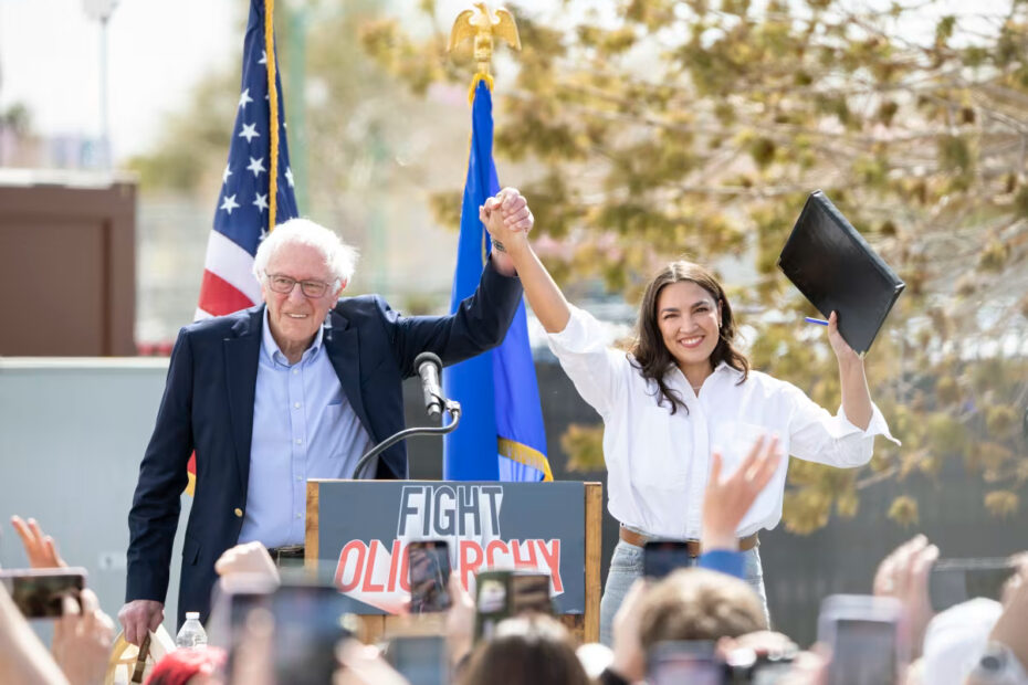 How Bernie Sanders and Alexandria Ocasio-Cortez primed the Democratic Party for a shutdown fight - Egypt Independent