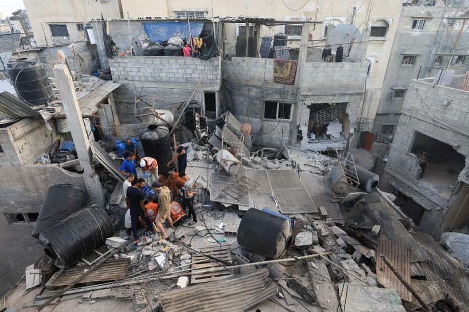 Israel’s military says ceasefire is back on as death toll from overnight strikes in Gaza reaches 104