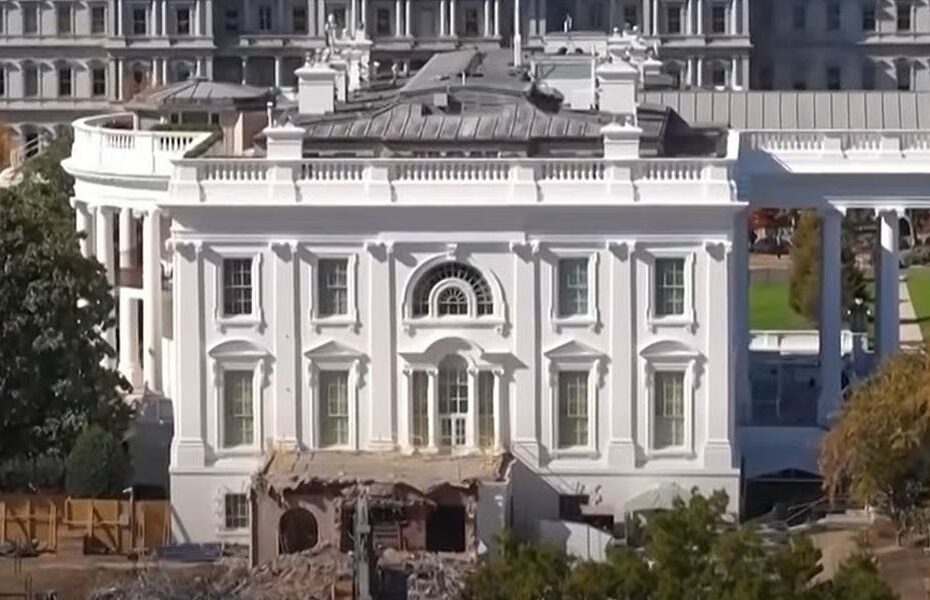 Media Pretty Sure It's Fine For Trump To Tear Down White House, Because Progressives Are Stinky