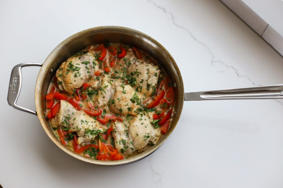 One-Pan Coconut Lime Chicken Recipe - A Healthy Slice of Life