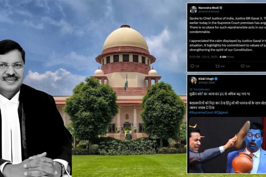 PM says attack on CJI 'angered every Indian', Hindutva brigade hails attacker as a hero - Alt News