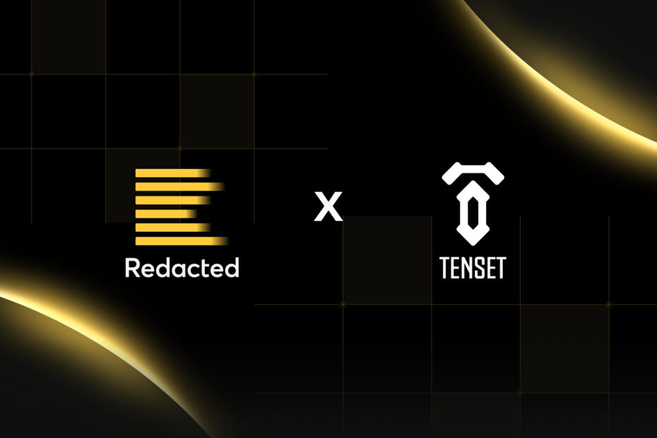 Redacted and Tenset Announce Strategic Merger to Pioneer Next-Generation Real-World Asset Opportunities in Web3