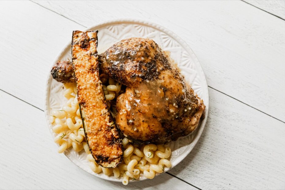 Traeger Greek Chicken Leg Quarters