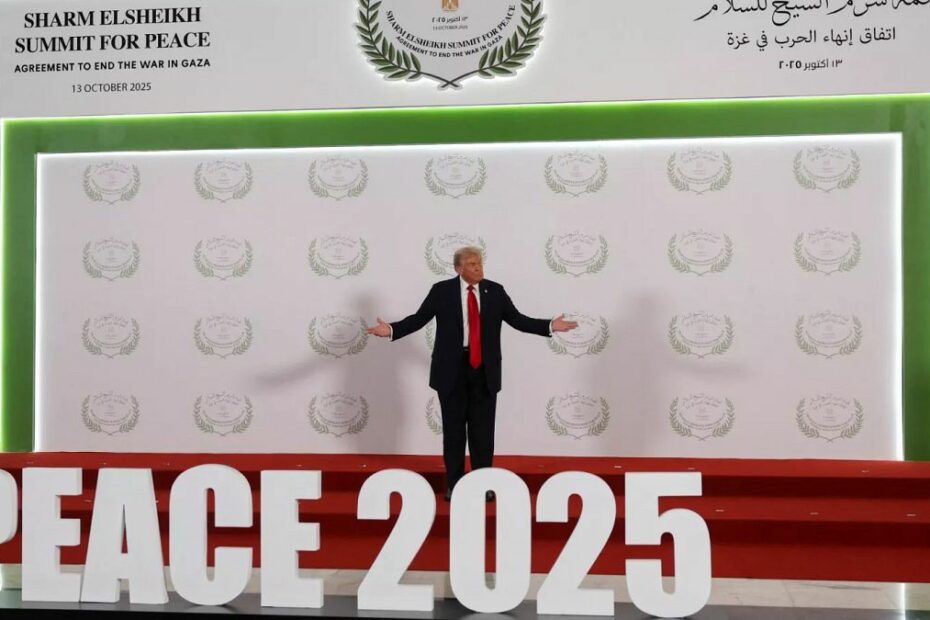 Trump: Feted as man of the moment abroad but facing issues at home