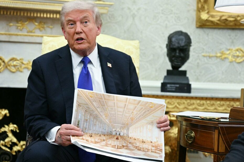 Trump’s Building a Ballroom, Not Taking Away Your Binky