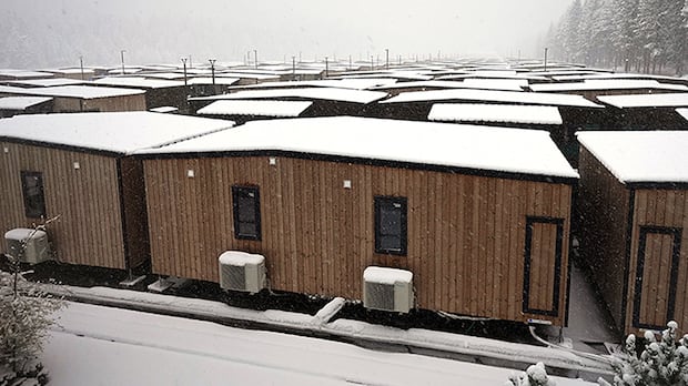 Behind the scenes of Cortina's Olympic Village featuring 400 mobile homes | CBC Sports