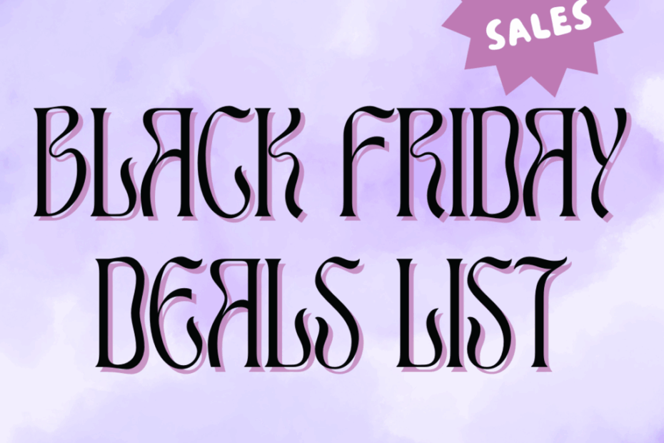 Black Friday / Cyber Monday Sales, Deals, and Coupons