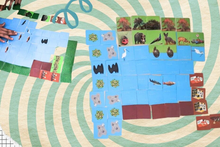 Gamified teaching tools: Bhojtal lake