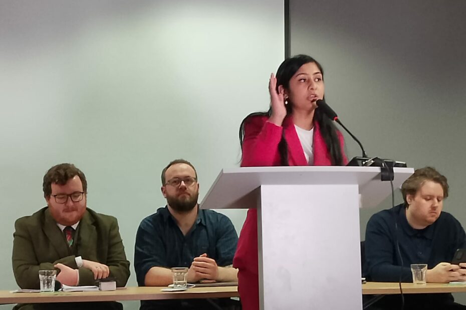 Inside Zarah Sultana’s rally on the eve of Your Party Conference