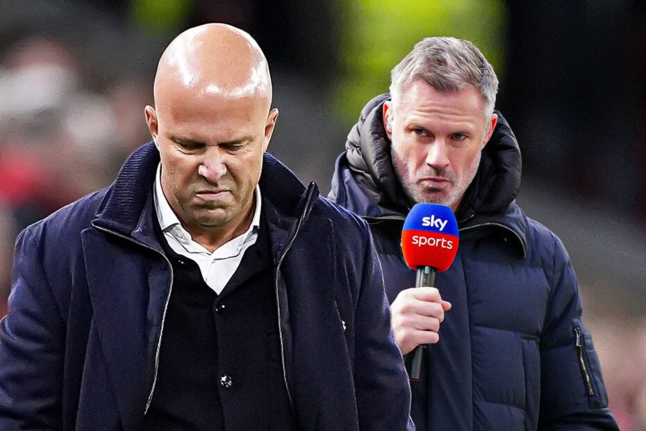 Liverpool boss Arne Slot: Jamie Carragher believes Dutchman has a week to save his job amid alarming slump