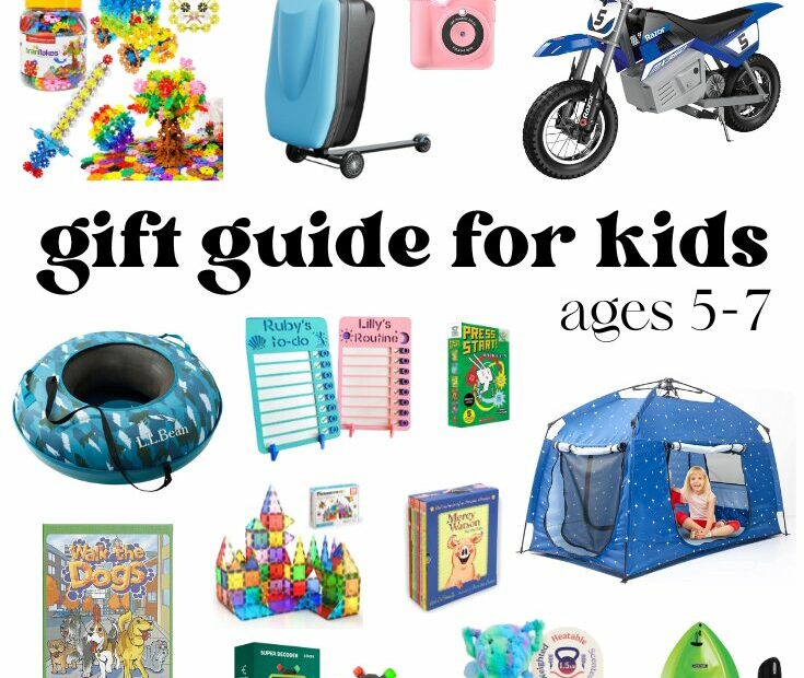 Gift Guide for Kids ages 5-7