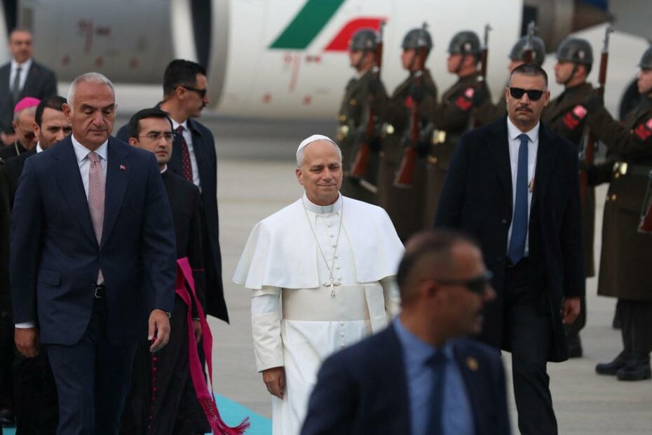 Pope Leo XIV visits Turkiye in first foreign trip which highlights religious, political ties