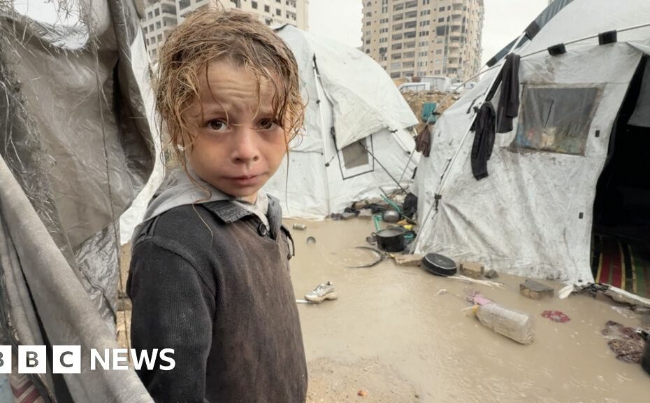 Shelters plea for Gazans as winter rains raise fears of more disease and death