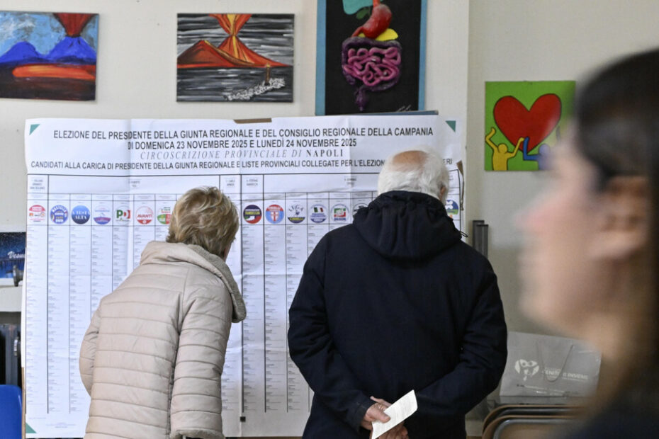 Si vota in Veneto, Campania e Puglia, affluenza in calo - Notizie - Ansa.it