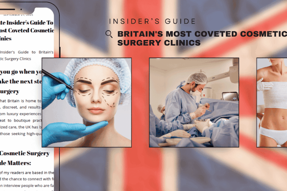 The Ultimate Insider's Guide To Britain's Most Coveted Cosmetic Surgery Clinics
