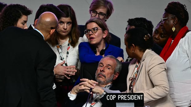 'Transcends incompetence': Critics blast COP30 compromise deal that omits mention of fossil fuels | CBC News